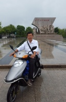 转业老兵骑电动车重走长征路,日均骑行130公里
