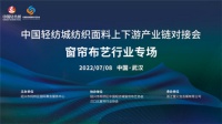中国轻纺城纺织面料上下游产业链对接会—窗帘布艺专场