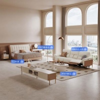 芝华仕家装节上新“奶油画报”真皮套系，打造居家生活新舒适