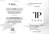 祝贺TEPE缇派卫浴欧盟注册商标顺利通过