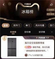 天猫618热销榜单:海尔、雅诗兰黛、迈乐等斩获TOP1
