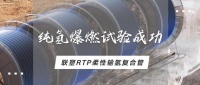又一突破!联塑RTP柔性输氢复合管首次纯氢爆燃试验圆满成功