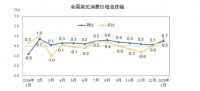1月CPI、PPI数据出炉:受春节传统淡季影响,建材产业链相关产品均价有所下跌