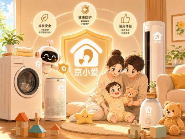 京东六一儿童节发布母婴级家电家居严选IP “京小爱”树立母婴家电家居安全新标杆
